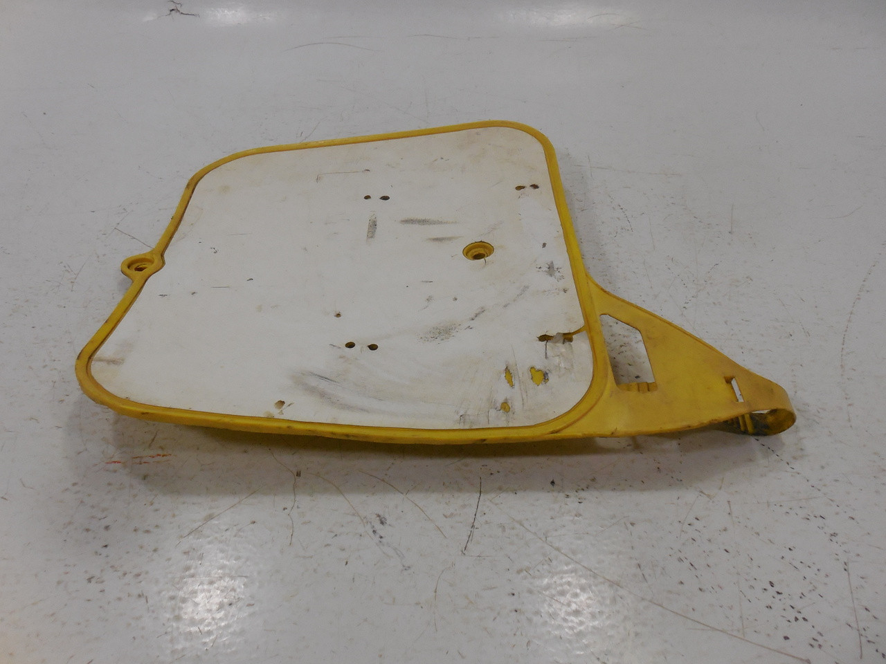 Suzuki RM 250 1990 Front Number Plate OEM