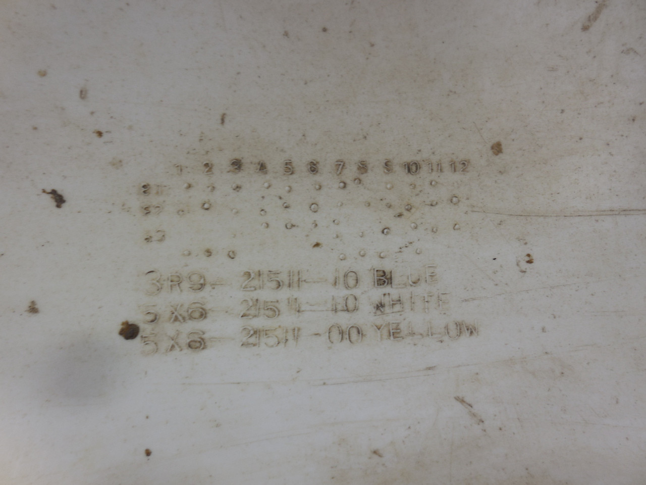 Yamaha YZ 125 1988 Front Fender OEM