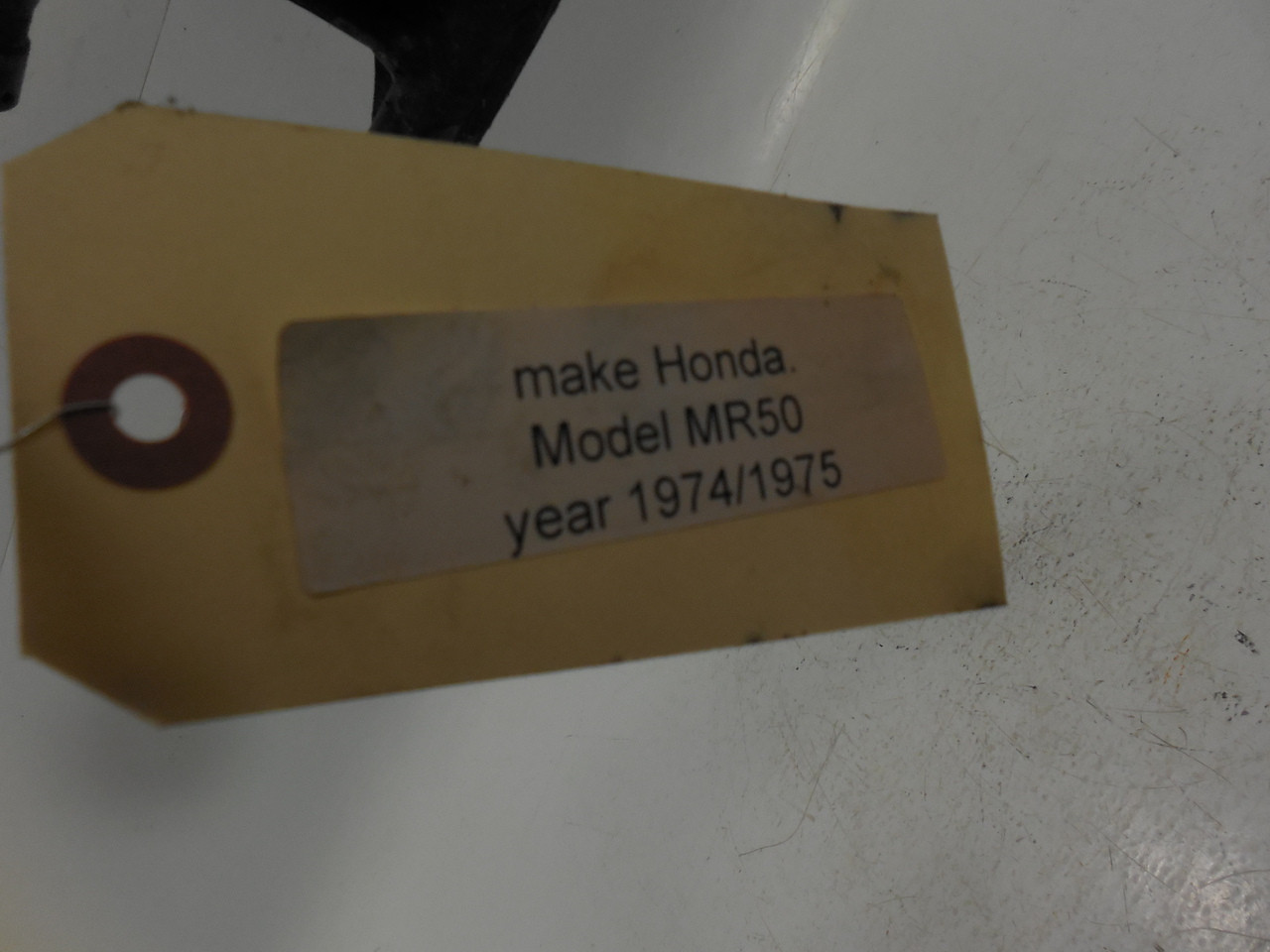 Honda MR 50 Frame Chassis Foot Pegs