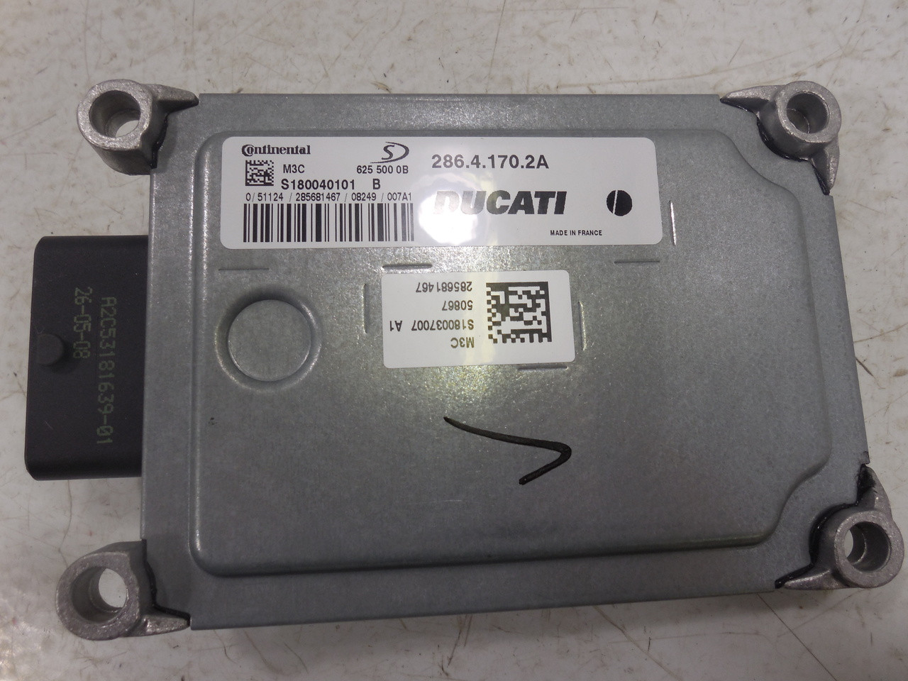 Ducati Monster Electronic Control Unit ECU Mapping Computer 28641702A