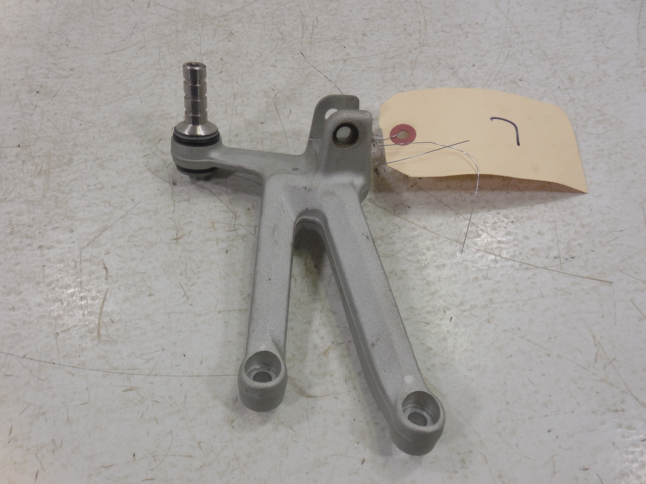 Aprilia Tuono 2007  AP8154071  Left Rear Foot Rest Bracket Peg OEM
