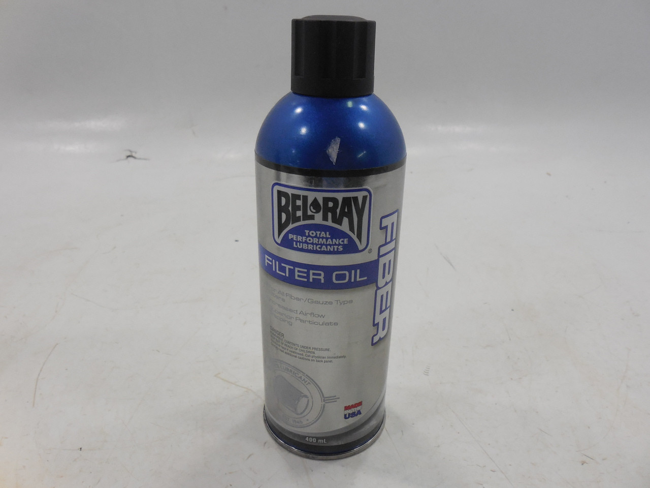 Bel Ray  Fiber Filter Oil - 400ml (13.5oz.) Paper K & N