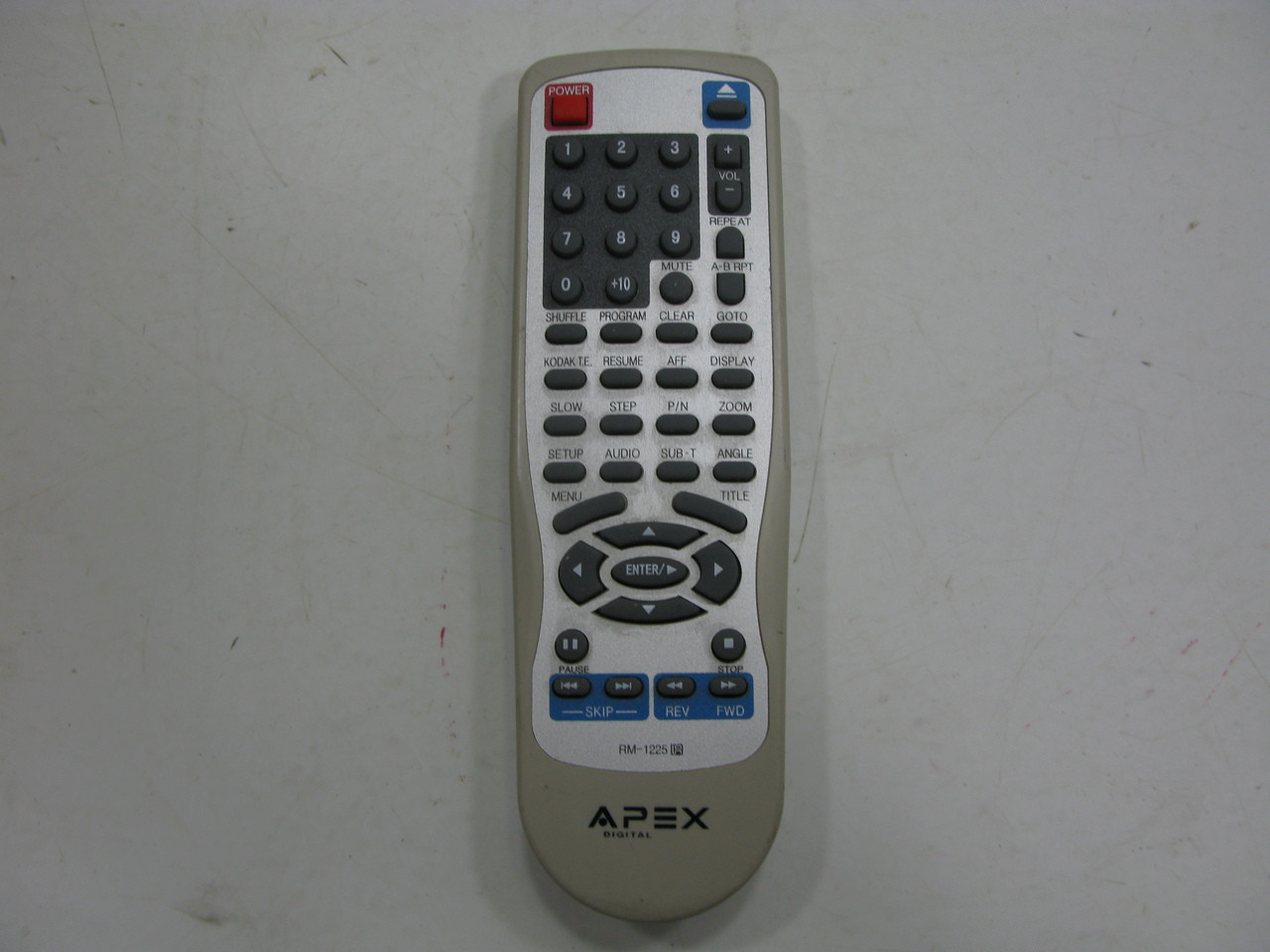 APEX RM-1225 Remote Control