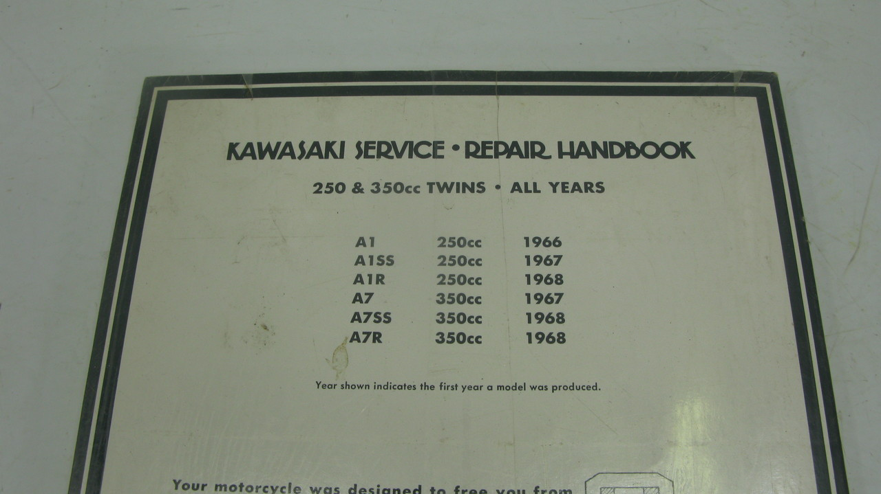 Kawasaki 250 350 Twins Service Repair Handbook Manual Clymer