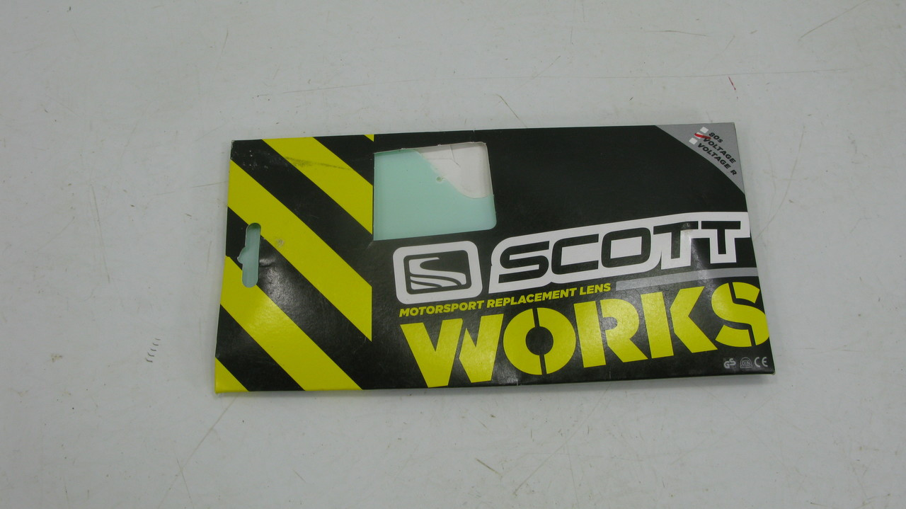 Scott High-Voltage AFC Clear Replacement Lens with Tear off Pins 206709-041