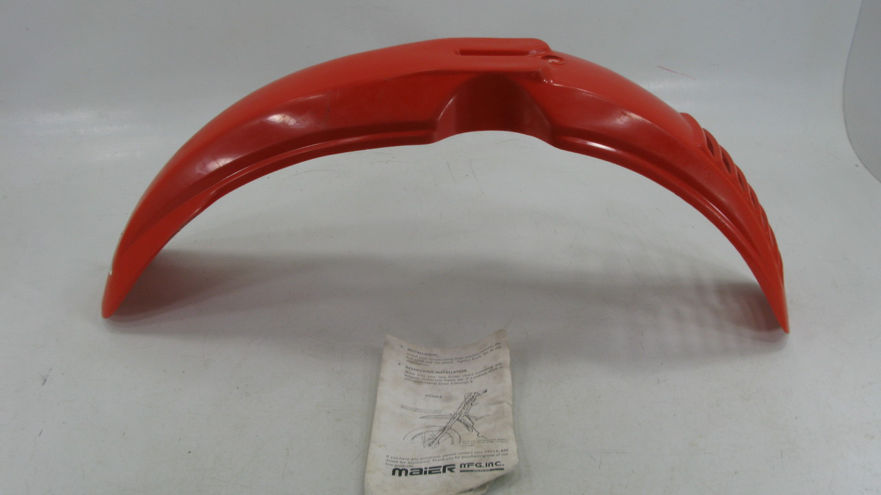 Maier Cycle Am Universal Front Fender Vented Honda XR, CR