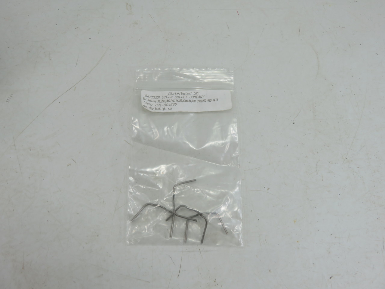 Triumph 391-504665 Wire Headlight Clip