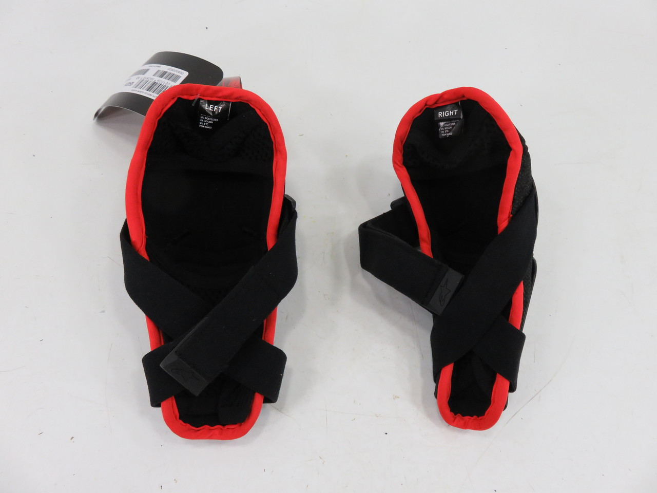 AlpineStars Youth Reflex Elbow Guards Black-Red 654226