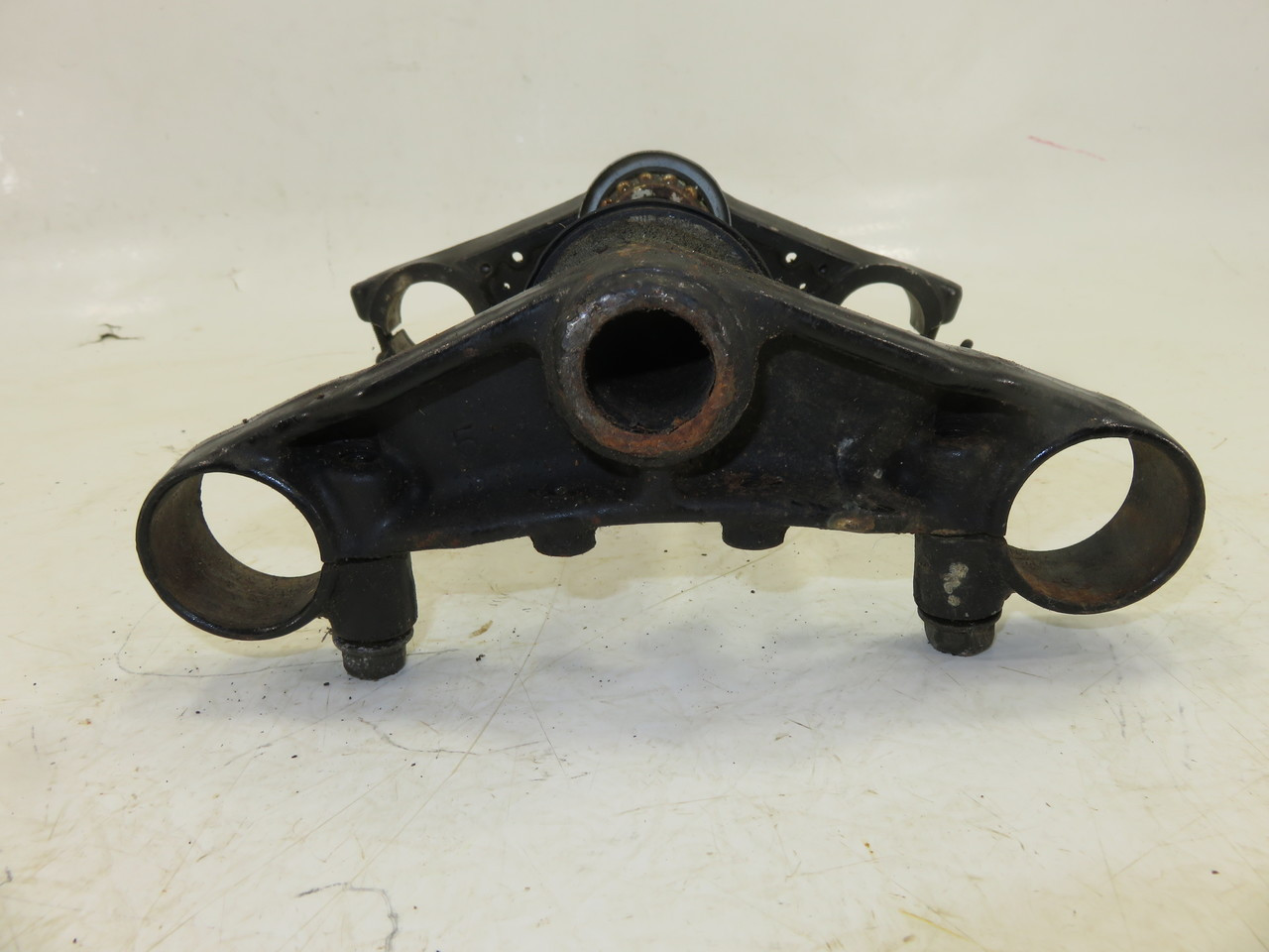 Honda VF500F 1985 Interceptor Steering Stem Triple Clamp Handlebars