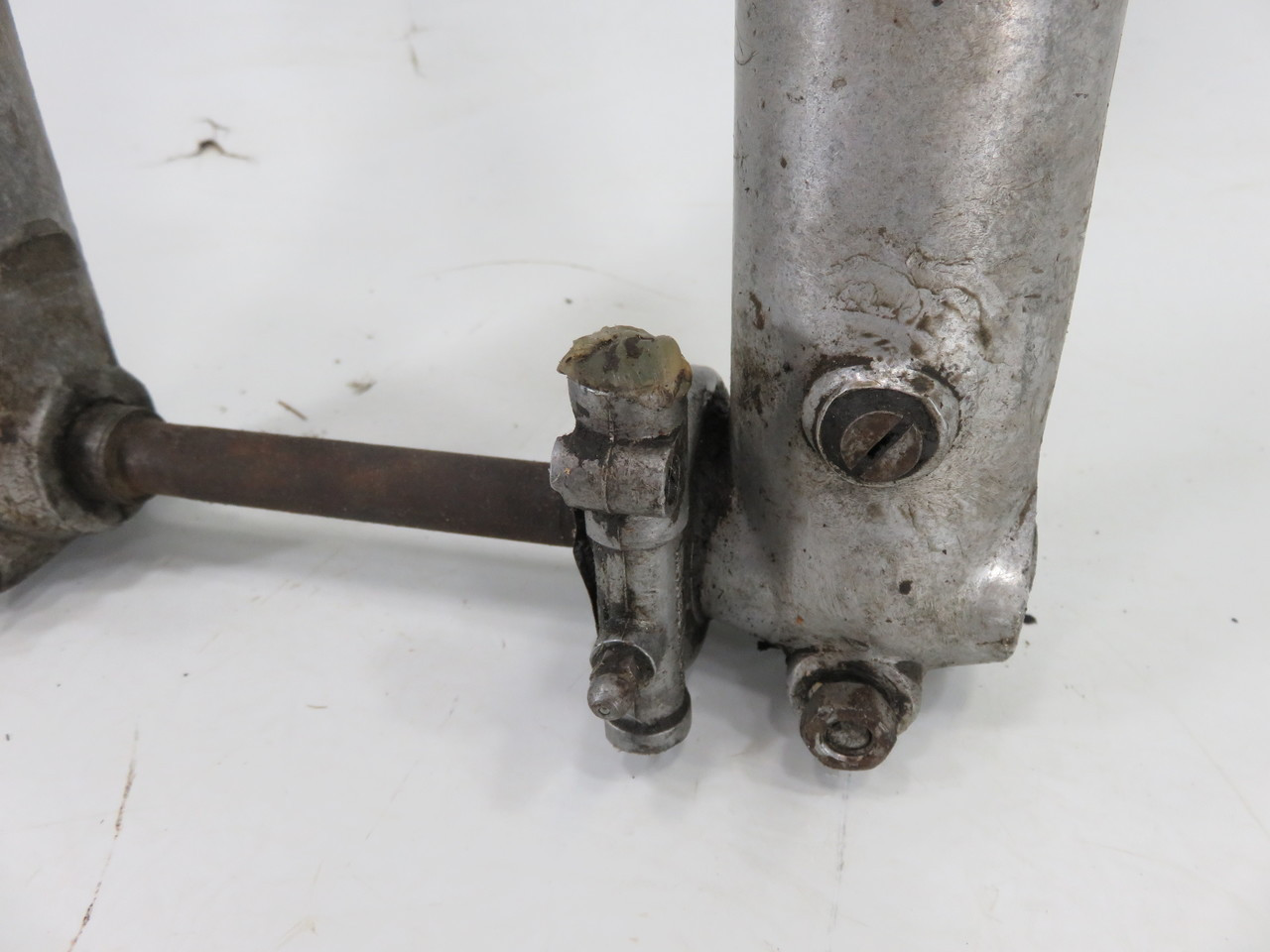 CZ Jawa Front Forks Axle Triple Clamp Steering Speedometer Drive  Enduro