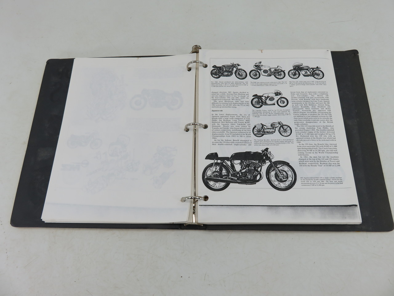 100 Years of Motorcycle Documentary Illustrations Massimo Clarke