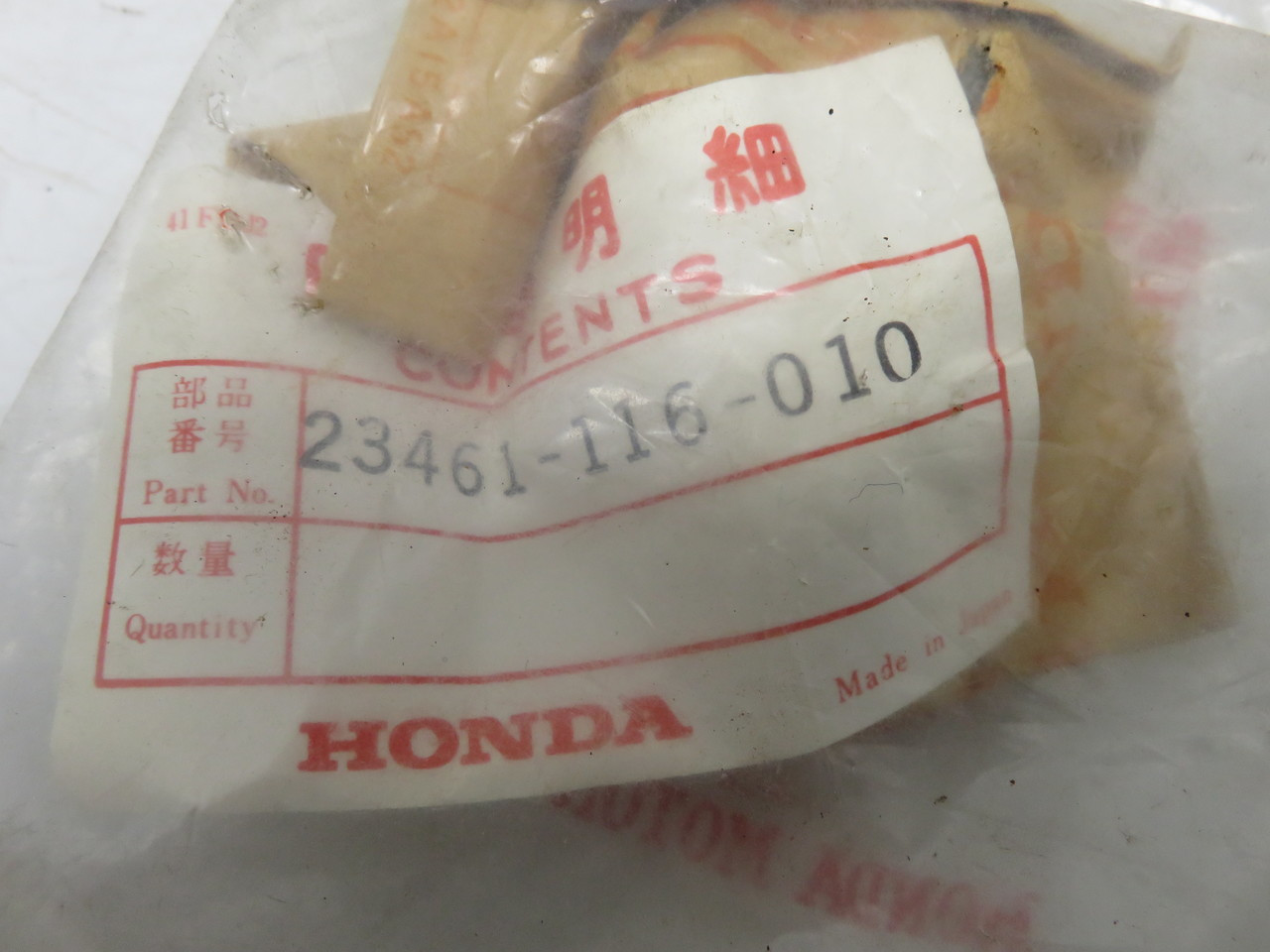 Honda 23461-116-010 GEAR, MAINSHAFT THIRD (21T) 1976 XR75