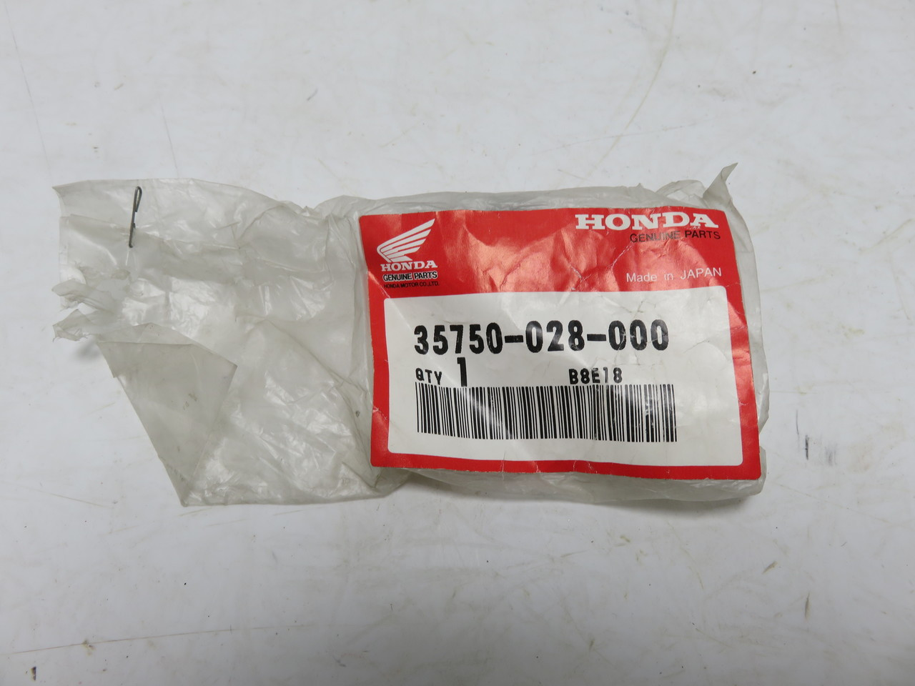Honda XR75 XL XR 35750-028-000 CONTACT ASSY., NEUTRAL SWITCH