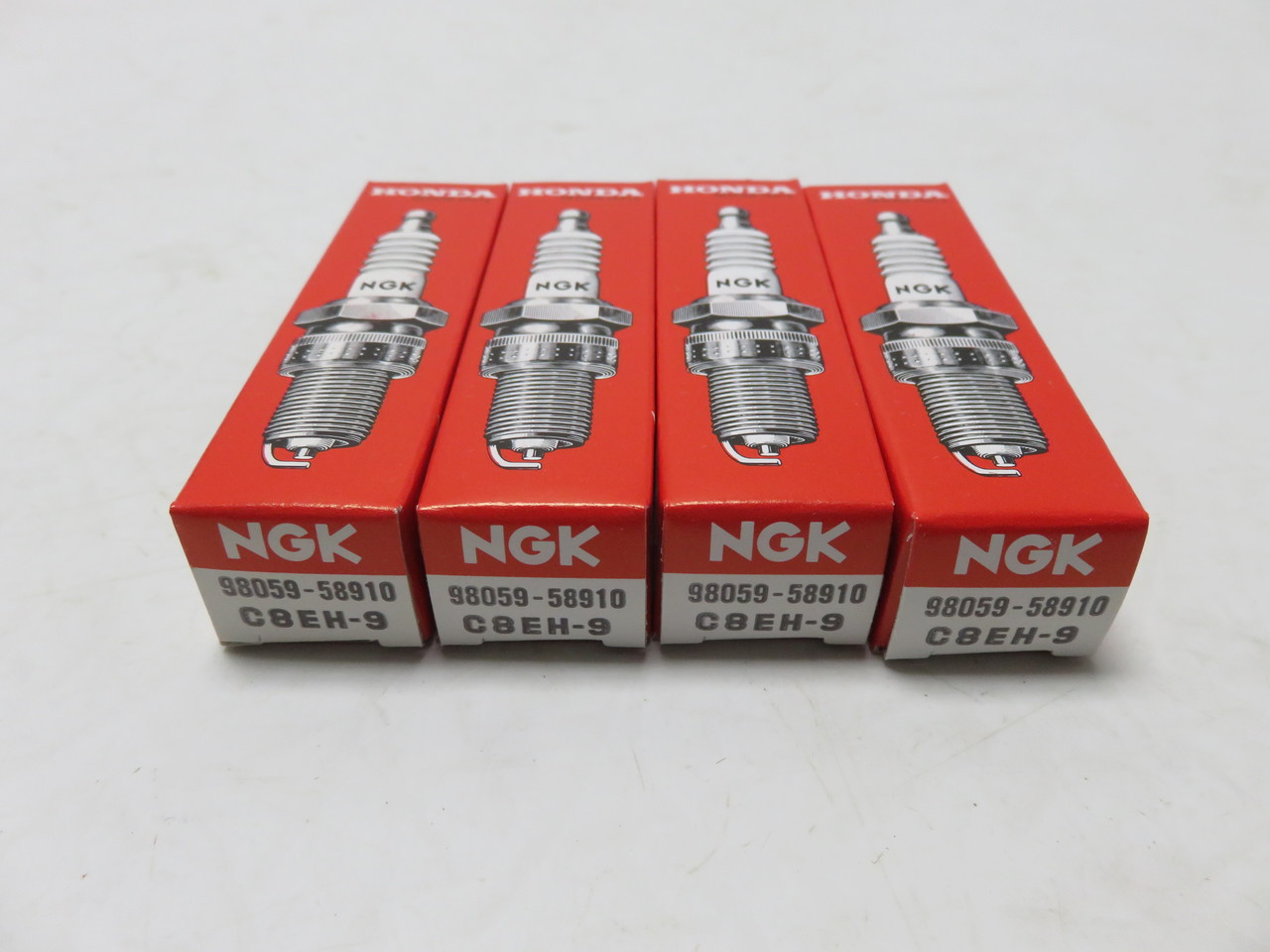 NGK Spark Plugs C8EH-9 98059-58910 Package of 4