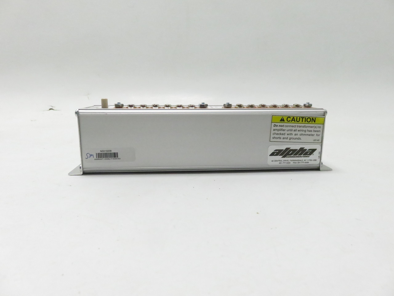Alpha Communications PK205 Apartment Intercom System Amplifier