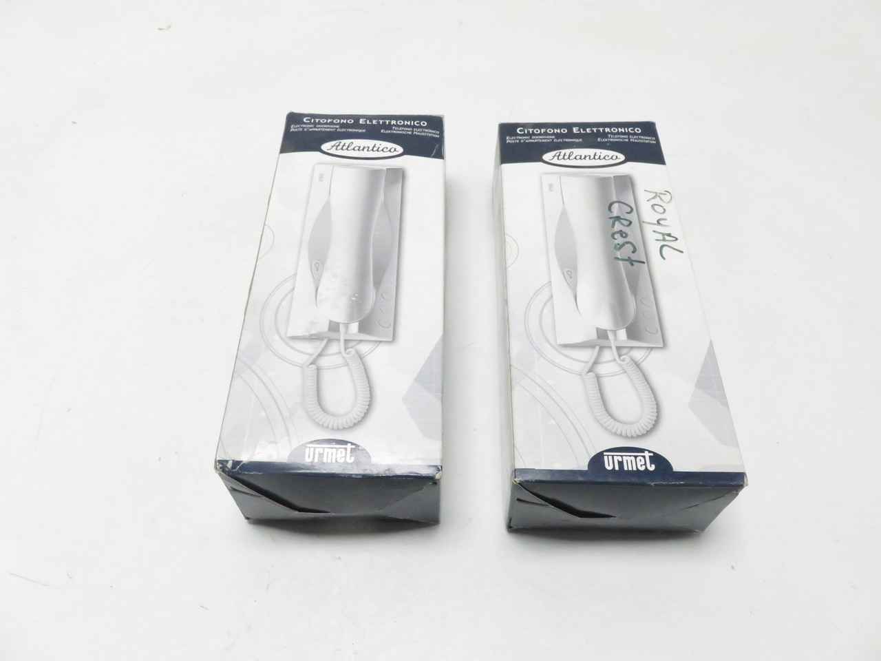 Mircom Technologies IS-92-BZ MODIFIED WHITE HANDSET Atlantica
