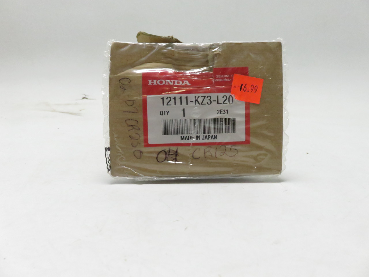 Honda CR250R 2002-2007 CR125 2004 12111-KZ3-L20 GASKET, L. CYLINDER SIDE Exhaust Power Valve