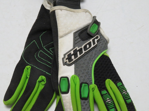 Guantes motocross thor rebound amarillo fluor