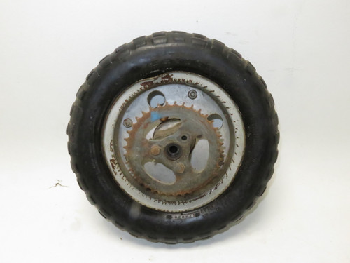 Honda Z50 Rear Wheel Tire Rim Brake Drum