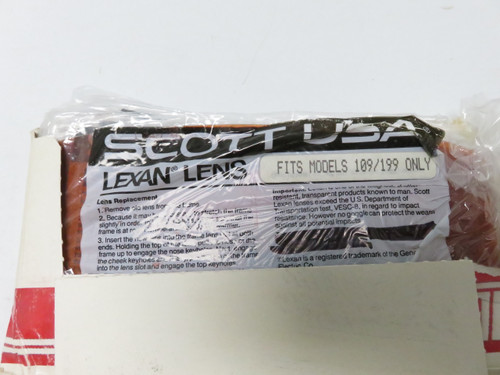 Scott goggles Model 109 Peach Lexan Lens Pack of 10