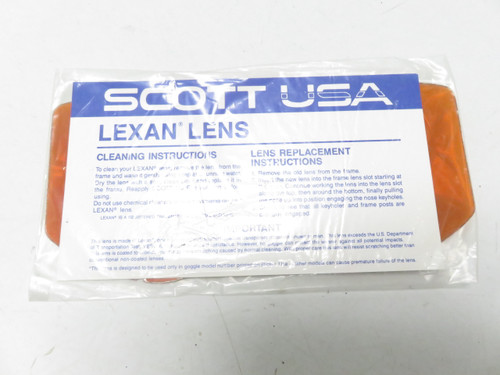 Scott goggle Model 109 Peach Lexan Lens Pack of 10