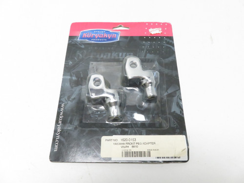 Yamaha V-Star Vmax Virago Stryker Kuryakyn 8810 Tapered Peg Adapters