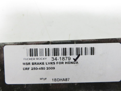 Honda CRF250 450 2007-2015 MSR front Brake Lever 34-1879 1BDHA87