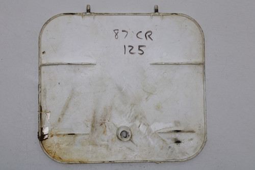 Honda CR125 1987 Front Number Plate Plastic