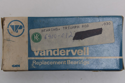 Vandervell Replacement Rod Bearings for Triumph 030\.75mm VP. 56