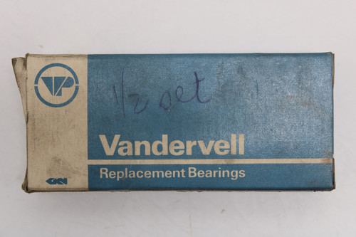 Half Set of Vandervell Replacement Rod Bearings for Triumph 030\.75mm VP. 56