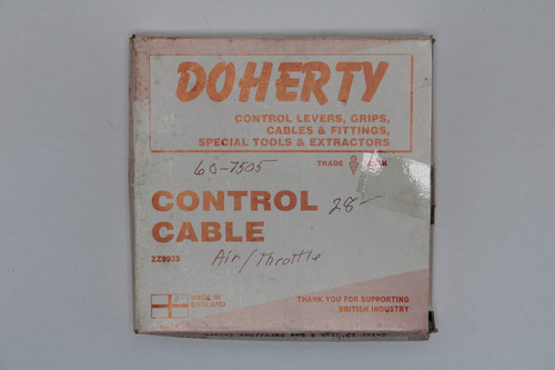 Doherty Air Throttle Control Cable for Triumph Bonneville '81-'83 60-7505