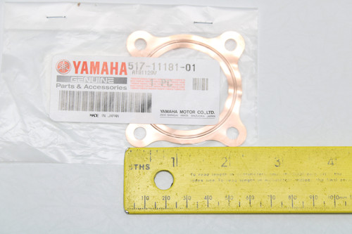 Yahama 517-11181-01-00 - GASKET, CYLINDER H PW50 QT50