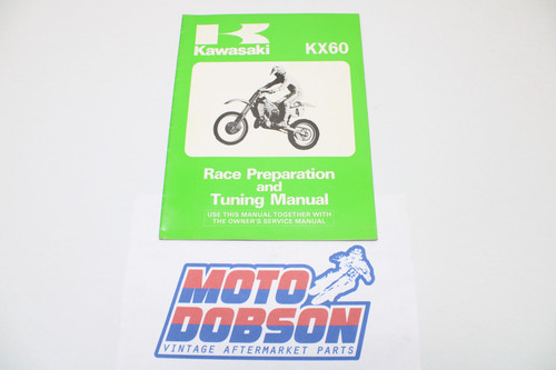 Kawasaki 99920-1337-01 TUNING MAN KX60B2 Manual