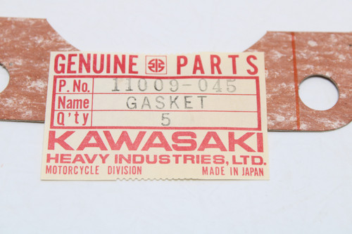 Kawasaki 11009-045 GASKET,CYLINDER BASE 1977-1979 KE250