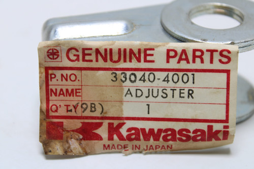 Kawasaki KDX250 400 1979-1980 33040-4001 ADJUSTER,CHAIN Rearwheel