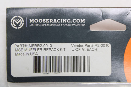 Moose Racing Muffler Repack Kit MFRR2-0010