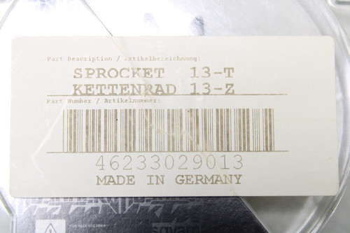KTM SX 60 65 Front Sprocket 13T 46233029013