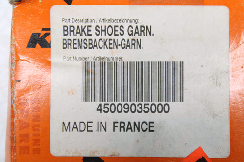 KTM 50 SX 1998-2008 45009035000 BRAKE SHOES