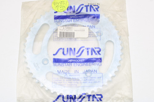 Honda CFR 150 CRF150 2007-2009 Rear Sprocket H03-GC4-83SR 51 Tooth