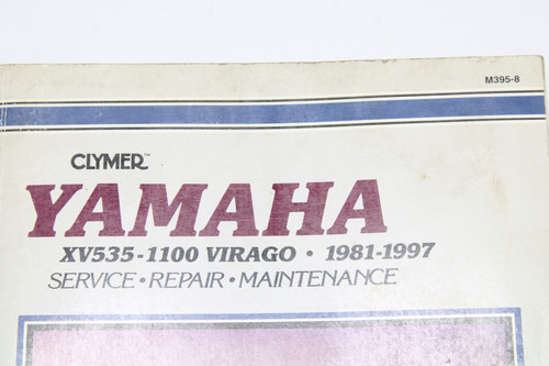 Yamaha XV535 1100 Virago 1981-1997 Service Repair Maintenance Manual