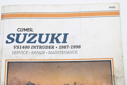 Suzuki VS1400 Intruder 1987-1998 Service Repair Maintenance Maual
