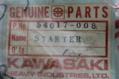 Kawasaki C2 C2SS C2TR 54017-008 Starter-Cable