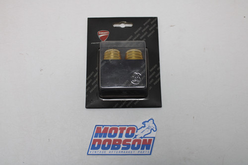 Ducati Panigale 97380011A Yellow Handlebar weights