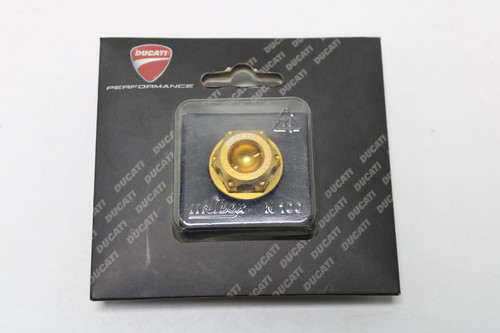 Ducati Multistrada 1200 96852108B Anodized Billet Oil Filler Plug