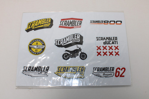 Ducati Scrambler 987691868  Scrambler Sticker Mix