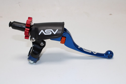 Honda Suzuki Yamaha Kawasaki ASV F4 Clutch Lever Blue CDF406PX-B