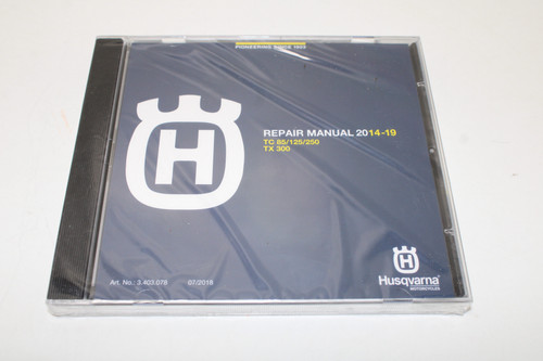 Husqvarna TC 85/125/250/ TX 300 2014-2019 3.403.078 Service repair Manual