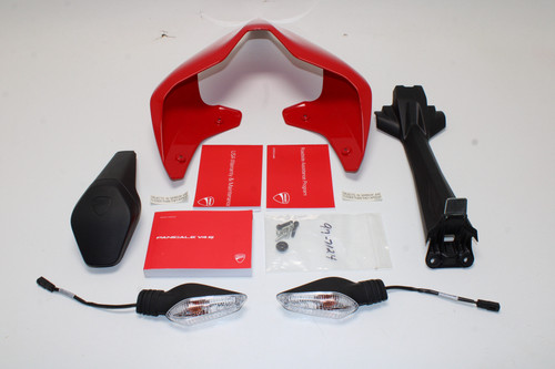 Ducati Panigale V4 S Number Plate Holder Rear Fairing Turn Signals Seat Back