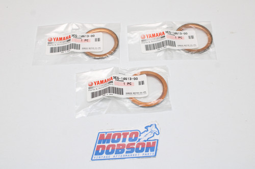 Yamaha Virago 700 750 1000 3EG-14613-00 Exhaust Pipe Gasket 3PCS