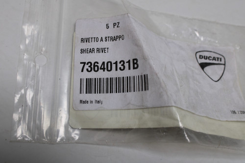 Ducati SuperSport Streetfighter Monster 73640131B Shear Rivet QTY 2